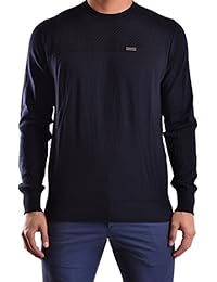 Bikkembergs Hombre MCBI042040O Azul Algodon Suéter