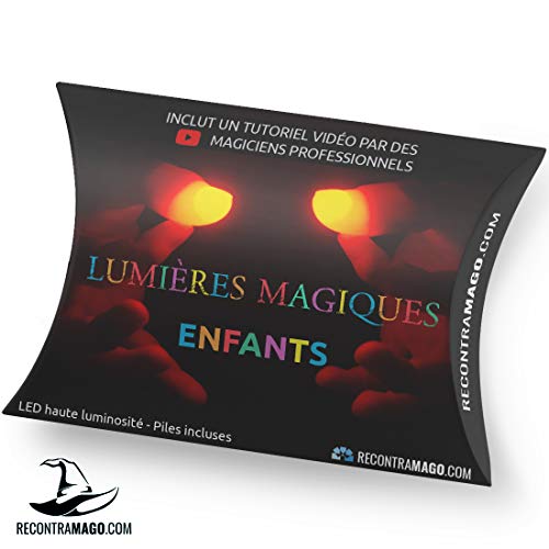 RecontraMago Lumières Magiques 2.0 - Tour de Magie Professionnel - Taille Enfant - Inclut Un tutoriel vidéo Exclusif de