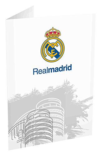 Grupo Erik Editores TF01055 - Tarjeta de felicitación, 11 x 16 cm, diseño Real Madrid Genérica