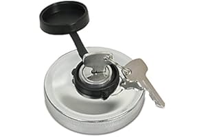 FEZ FAHRZEUGTEILE GMBH Tankdeckel mit Schloss Moped Aluminium mit chrom-Optik* Ø40