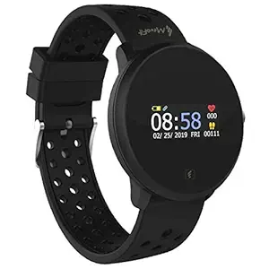MevoFit Race Dive Smartwatch: Fitness Smartwatch and Activity Tracker for Men & Women (Black)