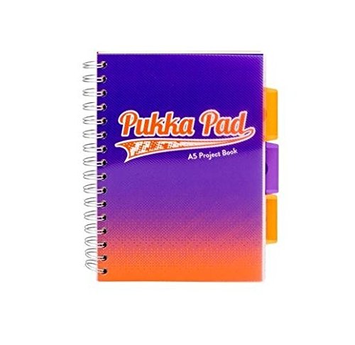 Preisvergleich Produktbild Kolozeszyt A5 Pukka Pad Fusion w kratke 200 kartek niebieski