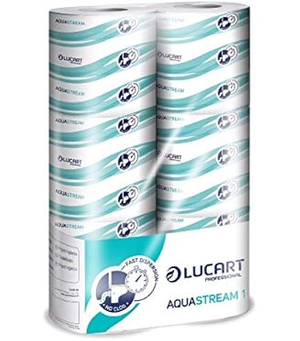 Bobines Essuie-Tout Strong Lucart Professional – 300 Formats, 2 Plis, 75 M – Idéal Cuisine Pro & Maison (Pack 1)