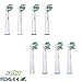 Produktbild 8 Stk. (2x4) Sohv® Variety Pack von Floss Action und PRO Hell / 3D White Ersatzbürstenköpfe kompatibel mit Oral-B elektrischen Zahnbürsten Griffen. Ersatz für EB25 und EB18. Voll kompatibel mit Oral-B Schwarz, Deep Sweep, SmartSeries, ProSeries, Triumph, Advance Power, ProfessionalCare, ProfessionalCare SmartSeries, Vitality Floss Action, Vitality Dual Clean, Vitality CrossAction, Vitality Precision Clean, Vitality Pro White, Vitality Sensitive, Vitality TriZone