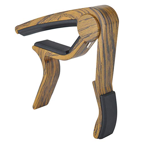 WSDF - Cejilla para Guitarra acústica y eléctrica, Ajuste de Sonido de liberación rápida, Saple, Tamaño Libre