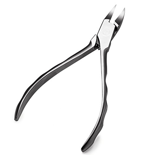 BEZOX Präzision Fuss nagelzange Trimmer für Dick oder eingewachsene Nägel oder Fingernagel Clipper lang Kiefer lang Griff – Nagelschneider – Edelstahl - 9