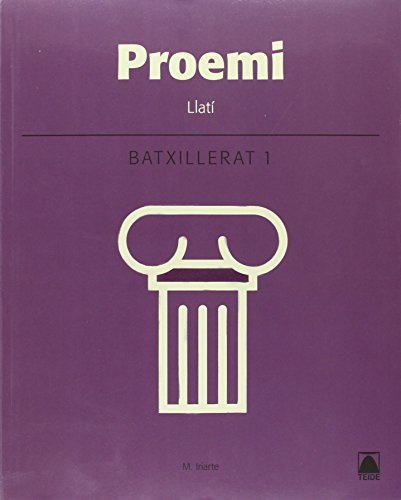 Proemi Llatí 1 Batxillerat