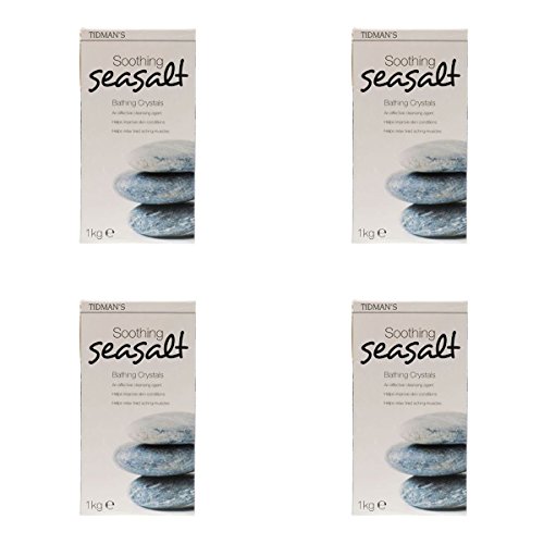 (4 PACK) - Tidmans Bath Salt | 1kg | 4 PACK - SUPER SAVER - SAVE MONEY