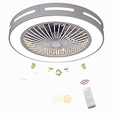 Salon moderne chambre chambre d'enfant bureau éclairage décoratif ventilateur lumière LED ventilateur plafonnier avec télécommande ventilateur de plafond avec éclairage économiseur d'énergie