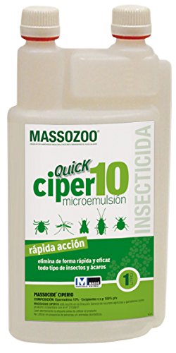 MASSOZOO QUICK CIPER 10 - Uso Ganadero (1 Litro)