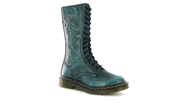 dr martens teal boots