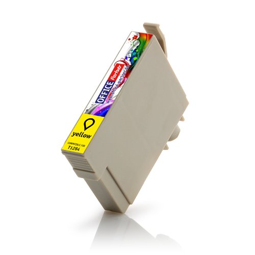 4er multiPack kompatible Druckerpatronen zu Epson T1285 mit Chip für Epson Stylus Office BX305F / BX305FW ; Stylus S22 / SX125 / SX130 / SX235 / SX235W / SX420W / SX425W / SX435W / SX440W / SX445W - 5