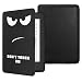 Produktbild Moko Kindle Paperwhite Hülle - Ultra Leightweight Schutzhülle Smart Cover mit Auto Sleep/Wake Funktion für Amazon Kindle Paperwhite (2016/2015/2013/2012 Modelle mit 6 Zoll Display), Dont Touch Stil
