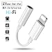 Produktbild Kopfhörer für iPhone 8-Adapter-Anschluss an 3,5-mm-Kopfhörer-Klinkenadapter Kopfhörer-Konverter für iPhone-Adapter kompatibel mit iPhone 7/7 Plus / 8 / 8Plus / X/XS/XR-kompatiblem iOS12 (weiß)