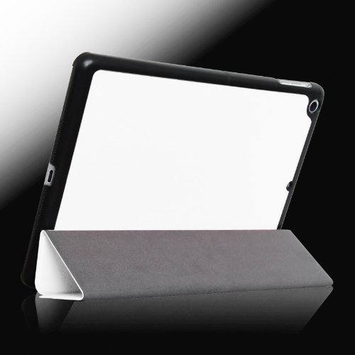 Fintie Apple iPad mini 1 / 2 / 3 Hülle – Smart Shell Case Schutzhülle Tasche Etui- Slim Lightweight Cover Auto Schlaf / Wach, Standfunktion für iPad mini 3 / 2 / 1, Weiß - 5