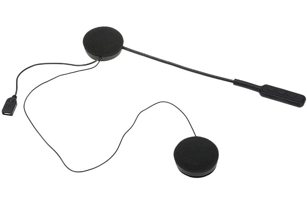 Docooler Casque Moto Bluetooth Casque sans Fil Bluetooth 4.0 Haut-parleurs stéréo Double Mains Libres avec écouteur Micro pour Smart Phones Périphériques Compatibles