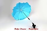 Babys-Dreams Sonnenschirm für Kinderwagen *20 FARBEN* Ø68cm UV-Schutz50+ Schirm Sonnensegel Sonnenschutz - 2