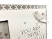 Novelty Lovely Love Photo Frame With Sentiments 3 x 5 New