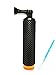 Produktbild ShipeeKin Schwimmende Handgriff Float Stick Wasserdicht kompatibel mit GoPro Kameras Hero 6 5 4 Session 3 + 3 Griff Halterung Wassersportstange für GeekPro 3.0, ASX Action Pro Kamera Zubehör (Orange)