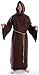 Produktbild HEMAD Mönchskutte Mittelalter Kleidung Kutte Mönchsrobe braun mit Schnur (L, braun)