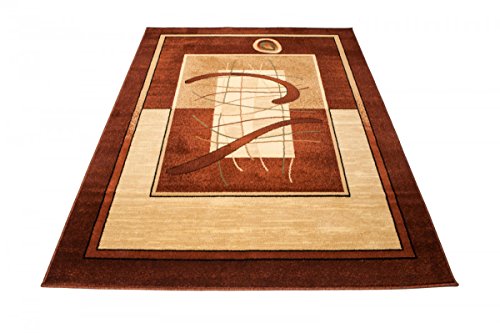 TEPPICH KLASSISCH SEHR BUNT wunderschöne Muster PERFEKT INS WOHNZIMMER in BRAUN (70 cm x 140 cm) - 5