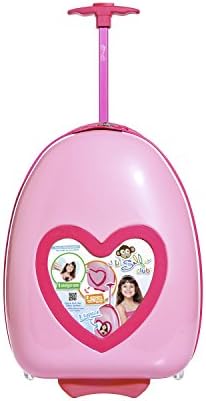 Selfie Club 16 Inch Kids' Carry-On Luggage with Replaceable Photo Feature, Pink, One Size