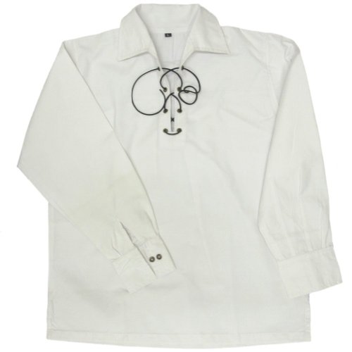 Tartanista White Ghillie Shirt - M