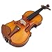 Produktbild AITU Violine 4/4 Fichte Flamme Ahorn Furnier Violine Jujube Holz Und Etui Kolophoniumwischer