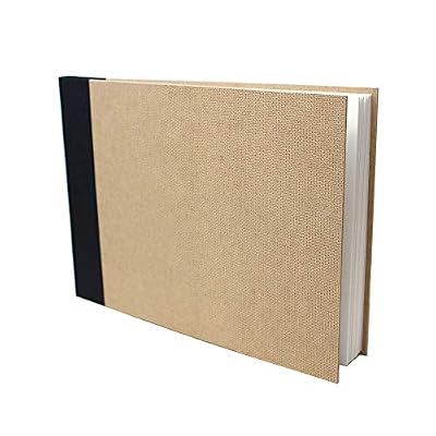 Artway Enviro - Carnet à dessin à reliure rigide - papier cartouche 100% recyclé - couverture en fibres de bois - 170 g/m² - 96 pages - A4 paysage