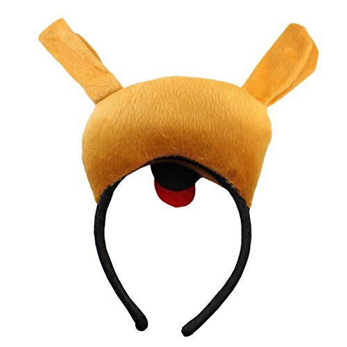 Hund Kopfband – SODIAL(R)3D Hund Huendchen Kopfband Tier Bauernhof Erwachsene Kinder Kostuem Maske - 4