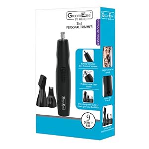 GroomEase by Wahl Ear and Nose Trimmer, Personal Trimmer, Trimmers for Men and Women, Nose Ear and Eyebrow Trimming… - Image 2