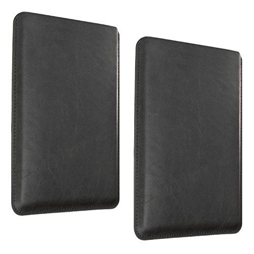 NATUREL-EUROPE Tasche HP ENVY 15 (15,6") Notebook Laptop Etui Schutz Case Notebooktasche Hülle Schutzhülle Laptoptasche Cover Schutztasche Designer Schutzetui Schwarz