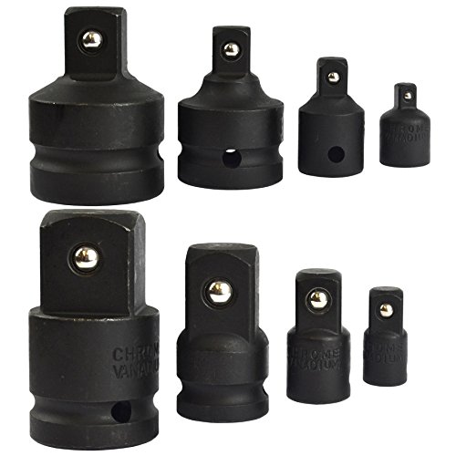 Buchse Adapter Druckminderer / Step Up Auswirkungen 1/4" bis 1" 8er-Set