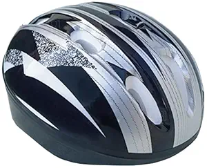 Spanker Stylo Adults Bike Bicycle Helmet, Road Cycling Helmets Men Women Adjustable Size - Black SSTP