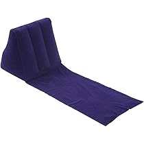 Strandmatte Mit Aufblasbarem Kissen 160x70cm - Sanddichte Liege Für Strand Und Camping