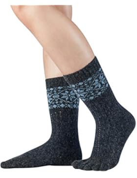 Knitido Naturals Merino und Kaschmir Zehensocken