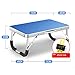 Produktbild Yi Feng Laptopständer Home Klapptisch aus Holz - Schreibtisch - mit Griff im Freien - tragbar - quadratischer Computertisch - Camping/klein -Meuble (Farbe : Blau)