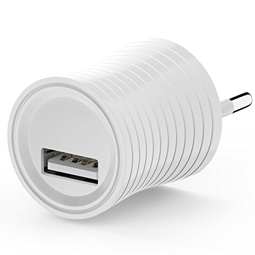 esorio® Premium Netzstecker für alle USB kompatiblen technischen Endgeräten in weiss
