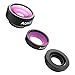 AUKEY 3 in 1 Clip-on Cell Phone Camera Lens Kit, 198 Â° Fisheye Lens + 150 Â° Wide Angle Lens + 15X Macro Lens for iPhone and Android Smartphones RS.1699.00