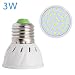 Produktbild cutogain E27 LED Leuchtmittel 3 W 4 W 5 W MR16, GU10, SMD 2835, 36, 72 LED-Lampe, 110 V/220 V, E27 3.0W