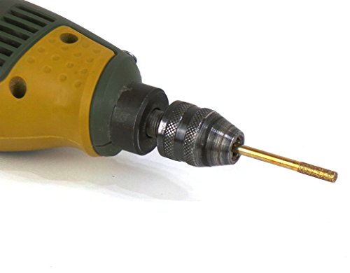 Diamant Bohrer Set 30 tlg. Schleifaufsätze Diamantschleifer Für Dremel Bohrer Proxxon Bohrerset Schleifer Diamantbohrer für feinste Anwendungen - 3