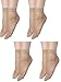 Blinkin Pack of 4 Skin Ultra-Thin Transparent Nylon Summer Skin Socks for women/Girl