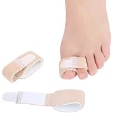 Aegon Hammer Toe Straightener | Toe Separator for Crooked Toes | Broken Toe Wrap Separator | Toe Corrector Cushion Bandage |