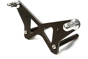 INTEGY RC Model Precision Machined Rear Body Mount Set Designed for HPI 1/10 Scale Crawler King