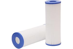 ZAYMDO Spa Filterkartusche, 2Pcs Filterpatrone Whirlpool Filter Ersatz für Pleatco PRB50-IN, Unicel C-4950,Filbur FC-2390, 50 sq. ft. Spa Filter (White)