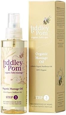 Tiddley Pom Organic Massage Oil 150ml - Pack of 4