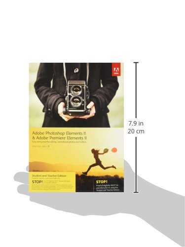 Adobe Photoshop Elements 11   Premiere Elements 11 - Software de gr  ficos  Education  EDU   PC  Mac  7168 MB  2048 MB  ENG 