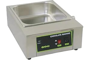 BURUIYOTEN Schokolade Schmelztiegel Stromeinsparung Konstante Temperatur Warmer Temperer FüR Westliche Restaurants Kommerziell TemperiergeräT KuvertüRe SchokoladenschmelzgeräT Tank Schokoladenschmelzmaschine