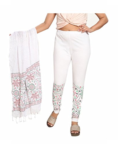 D'zires Women's Cotton Printed Leggings 