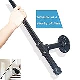 ★ Tamaño: 50-700cm, personalización de longitud de soporte. El diámetro del disco es de 8,5 cm, la distancia es de 8 cm y el diámetro del tubo galvanizado es de 3,2 cm.